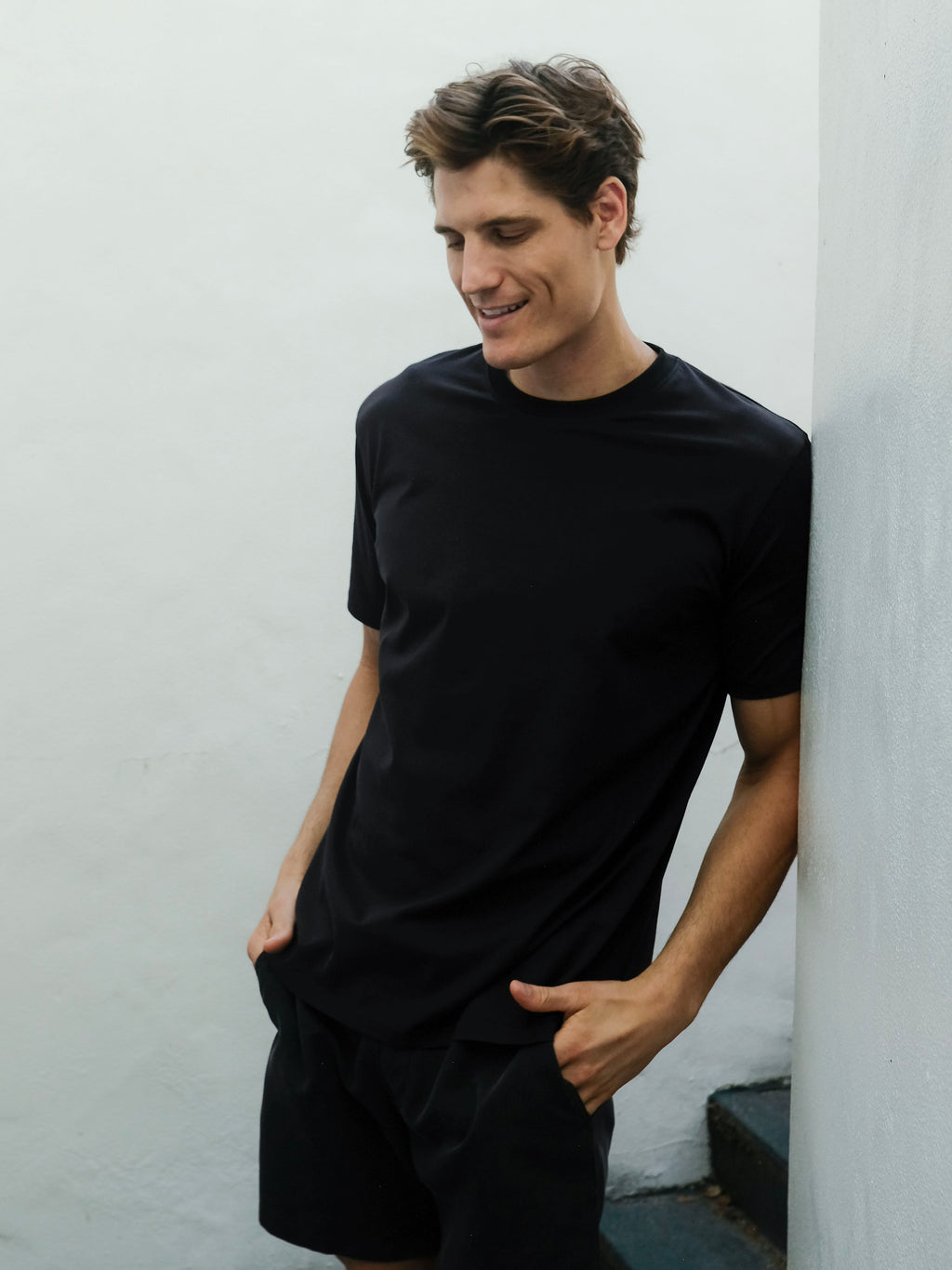 Organic Cotton T-shirt - Jet Black