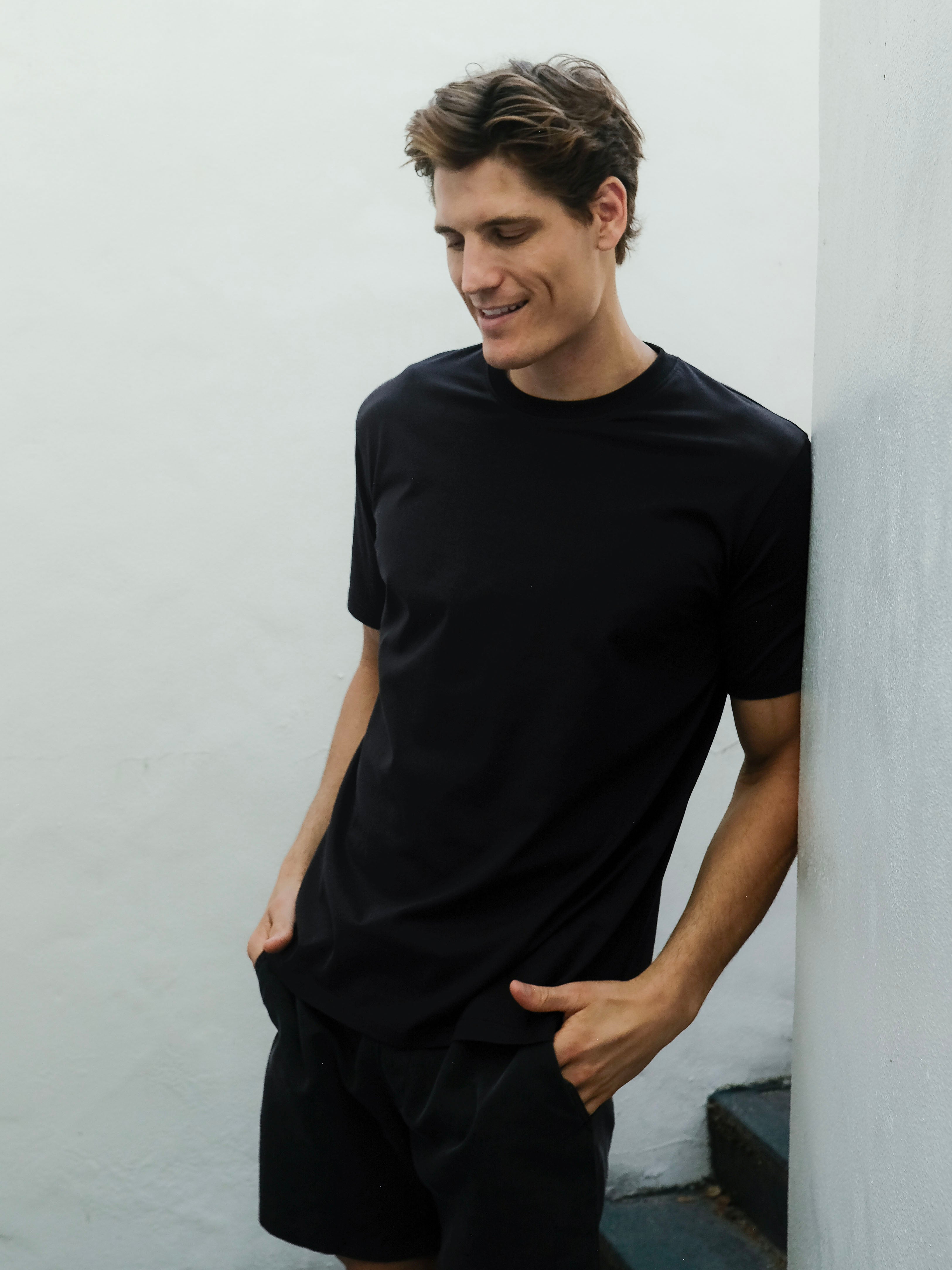 Organic Cotton T-shirt - Jet Black