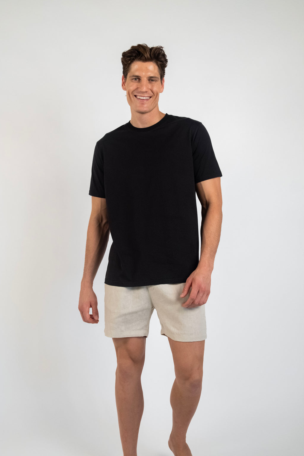 Organic Cotton T-shirt - Jet Black