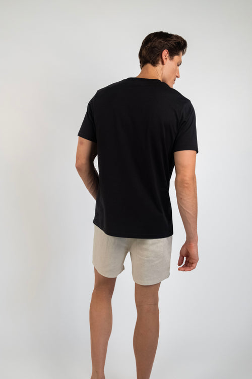 Organic Cotton T-shirt - Jet Black