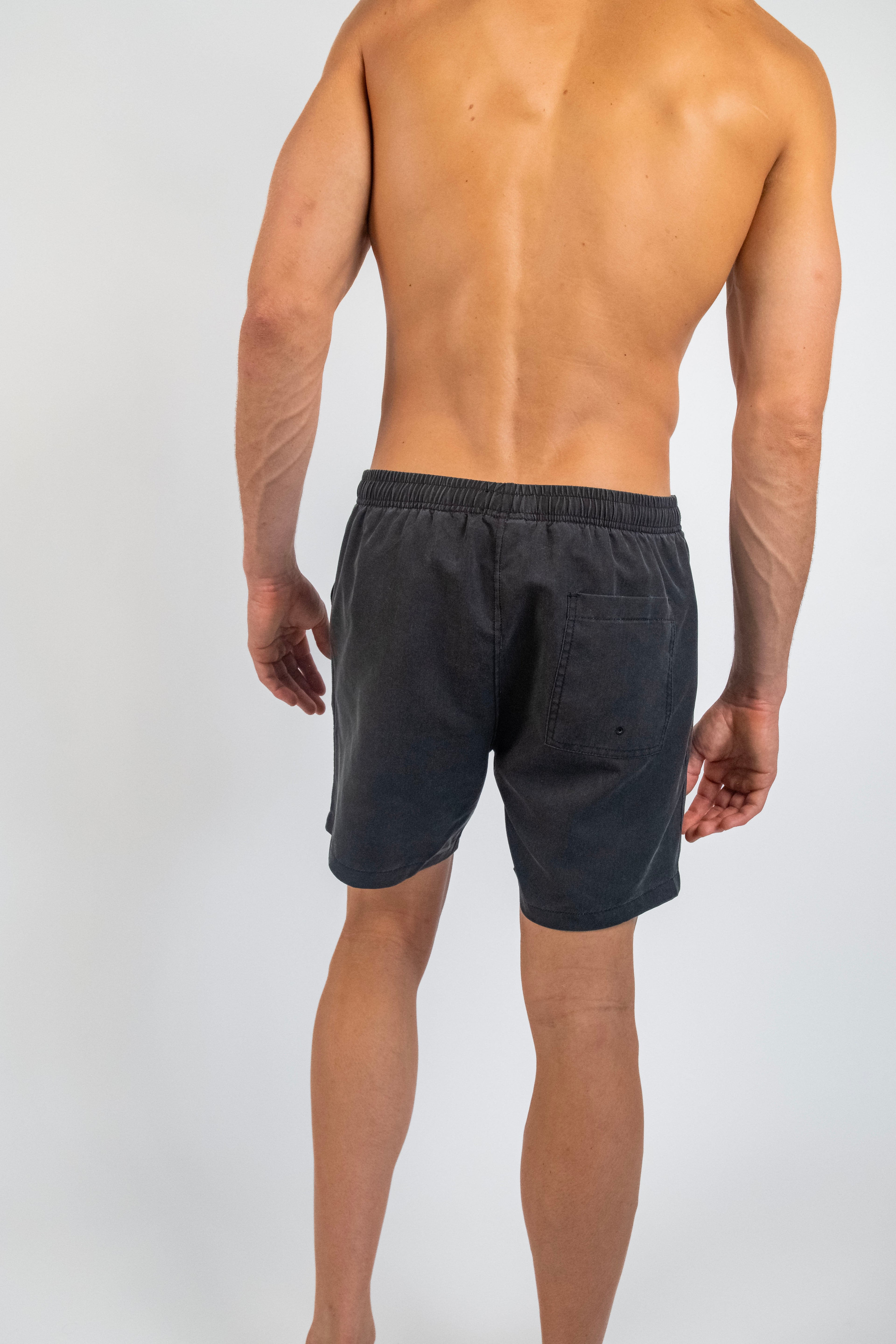 Swim Short - Vintage Matte Black