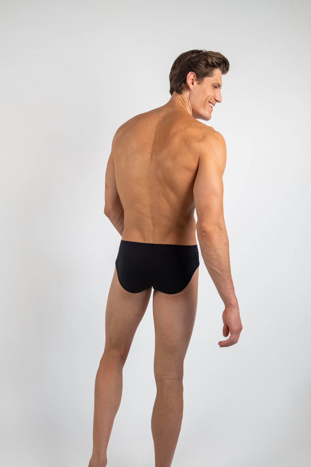 Organic Cotton Brief - Jet Black